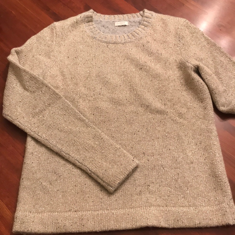 J Crew Gold sweater